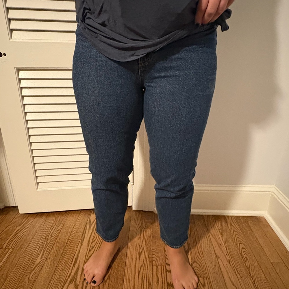 J. Crew Women's Blue Ankle Jeans